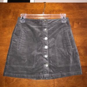 Forever 21 button down skirt
